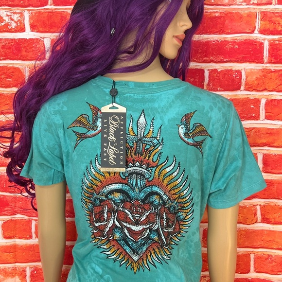 Affliction Women’s T-Shirt - Picture 5 of 13